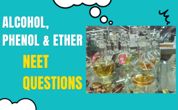 Alcohol phenol and ether neet questions pdf