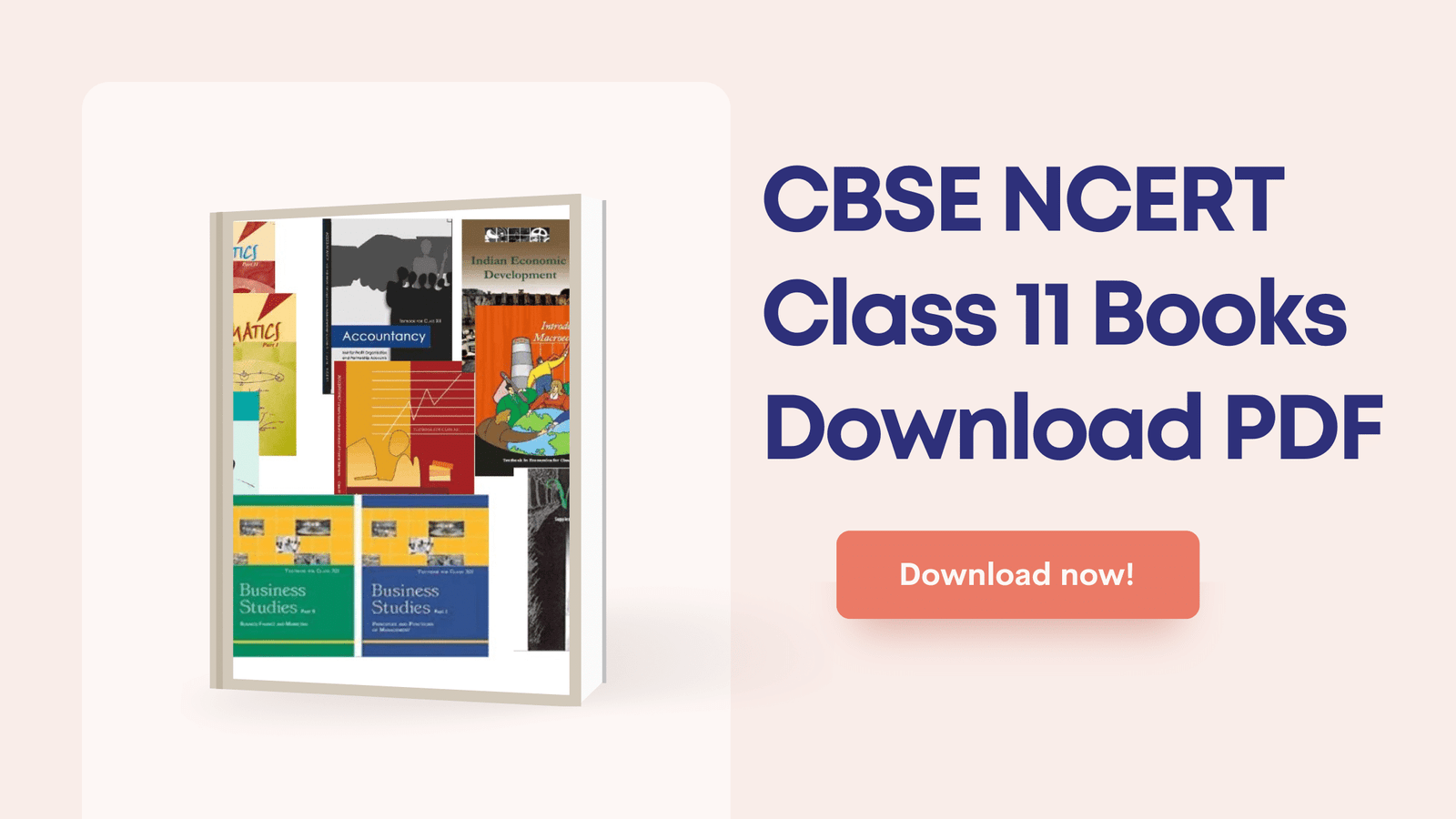 CBSE NCERT Class 11 Books Download PDF